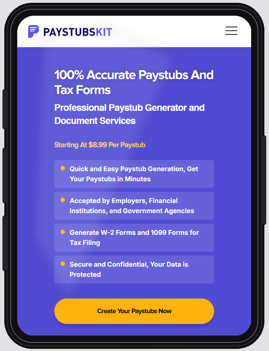 PayStubsKit Mobile